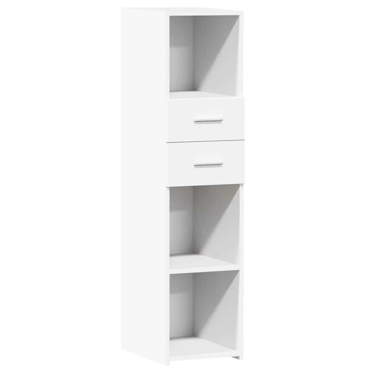 vidaXL Highboard Weiß 30x42,5x124 cm Holzwerkstoff 846152 günstig online kaufen