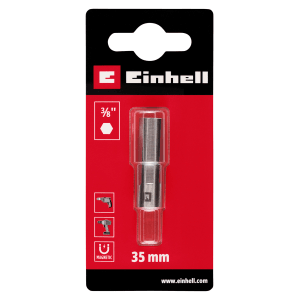 Einhell Bithalter, magnetisch, Edelstahl, 35mm, extra kurz für Schraubendreher und Akkuschrauber.