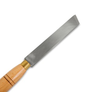 EBERTH Flachmeißel aus HSS-Drechselmesser Set mit Holzgriff, Hobelwerkzeug.
