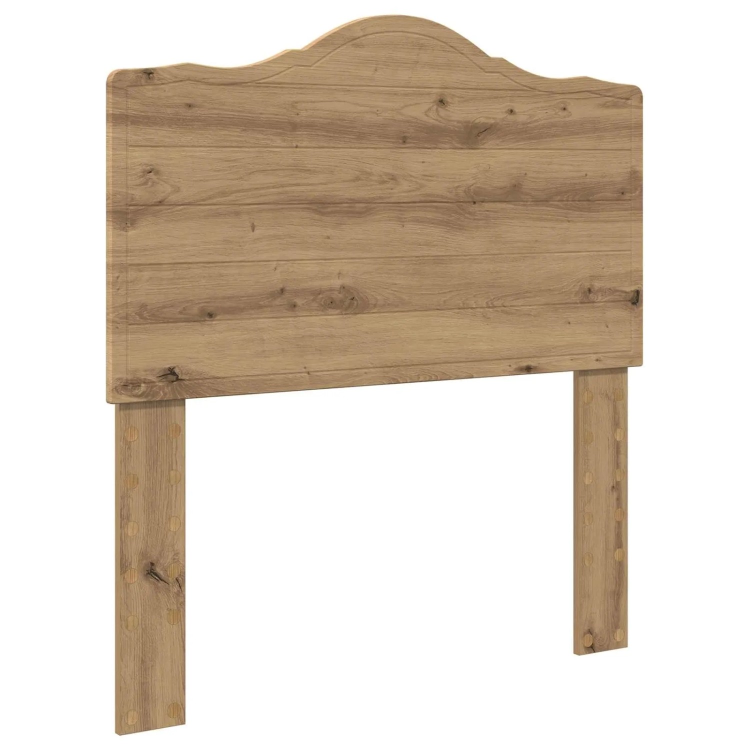 vidaXL Kopfteil mit Kopfteil Artisan-Eiche 90 cm Holzwerkstoff 888054