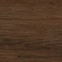 Strukturierte, braune Feinsteinzeug Bodenfliese Oak grande in Holzoptik, 12x2 cm.
