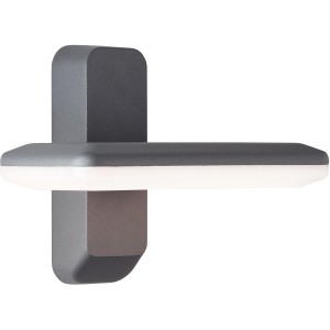 Moderne AEG LED Außenleuchte Gladi in Anthrazit mit Nanotechnik für Wand und Decke.