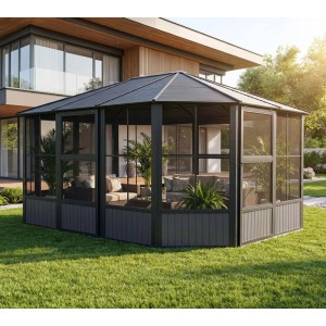 Sojag Pavillon Charleston 384 cm x 489 cm
