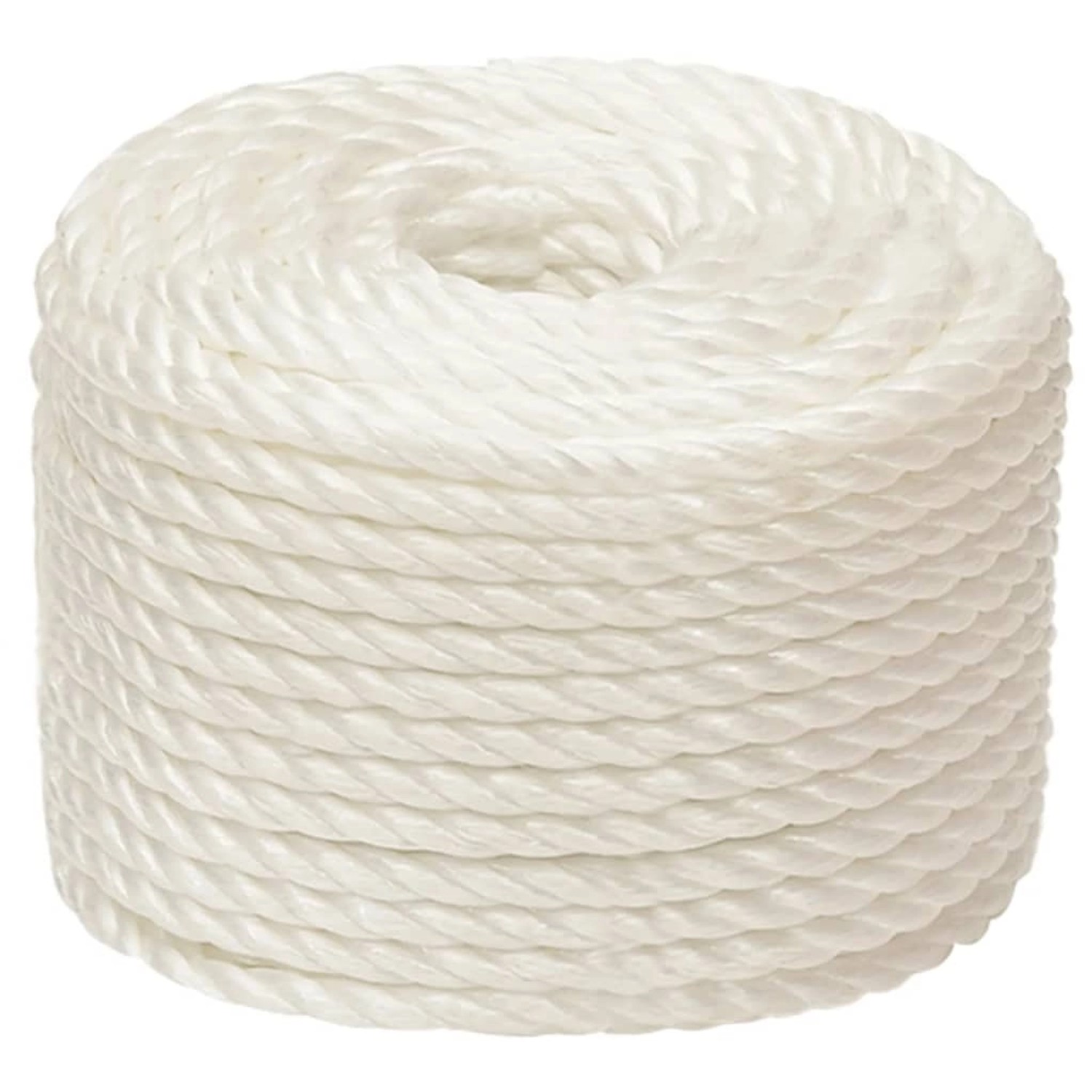 vidaXL Arbeitsseil Weiß 12 mm 25 m Polypropylen 153055