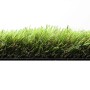 Nahaufnahme: Primaflor Kunstrasen Jazz Grün, dichter Flor, naturgetreue Optik für Garten, Balkon, Terrasse.