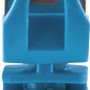 Blaues Schwaiger CAT 6 Netzwerkkabel, 2,5 m, mit RJ45 Stecker für Computer & Multimedia.