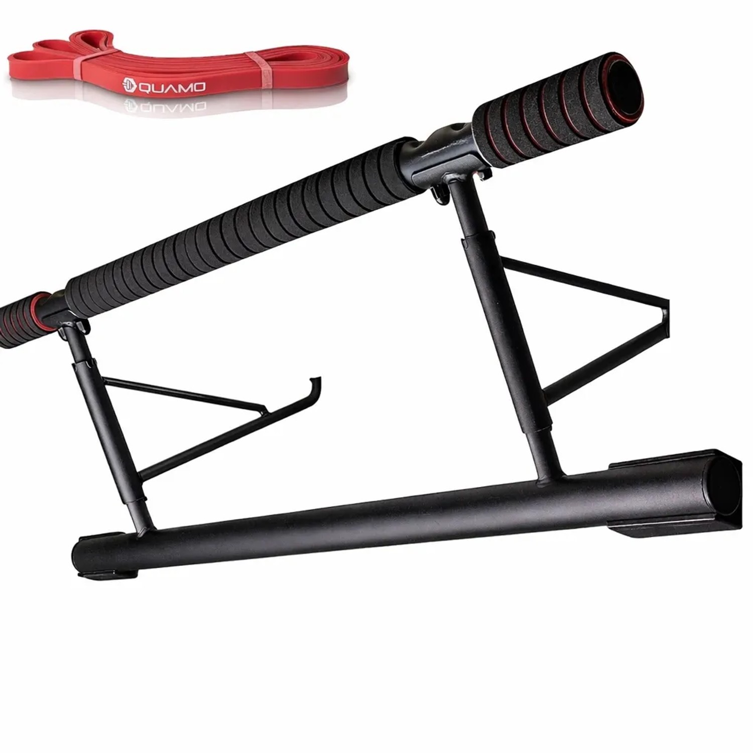 Quamo Klimmzugstange für Türrahmen bis 200 kg Rutschfest & ohne Schrauben