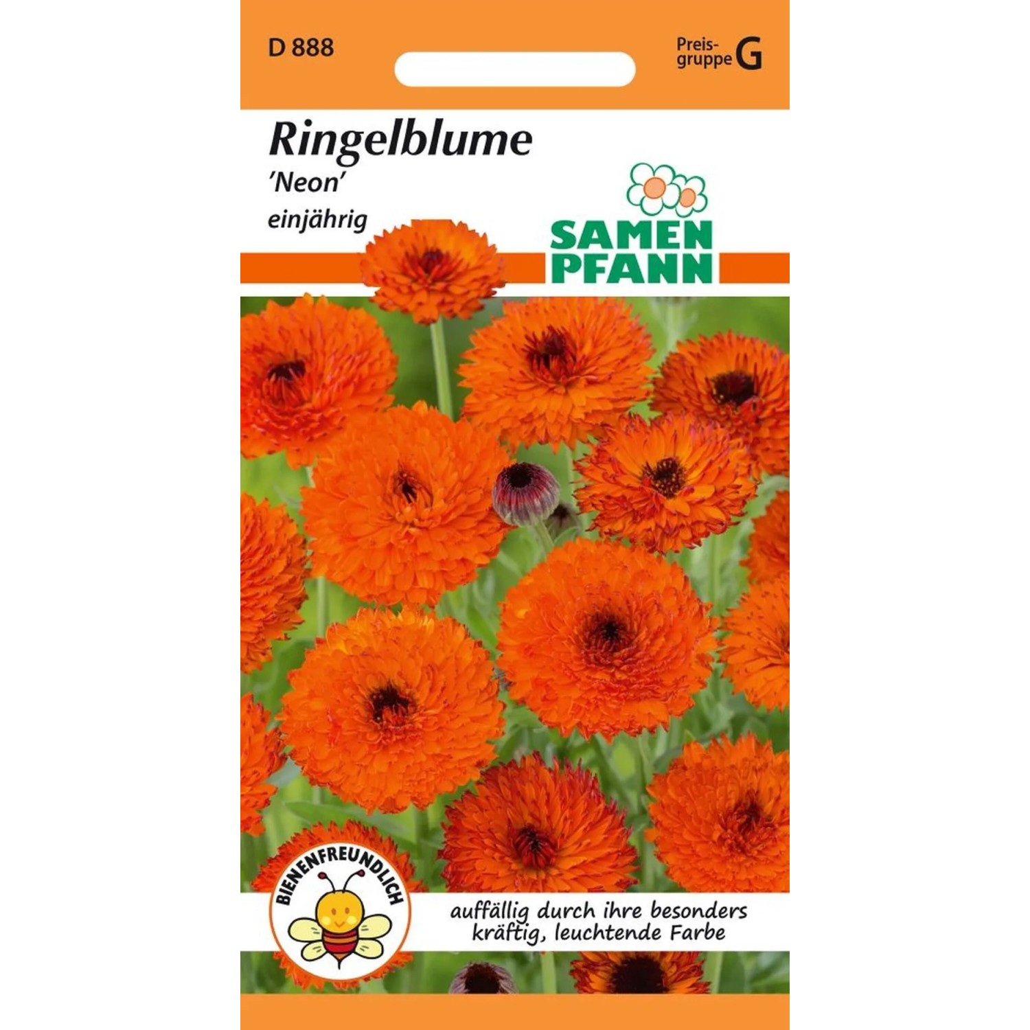 SAMEN PFANN Ringelblume Neon
