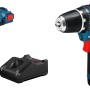 Bosch Professional GSR 12V-15 Akku-Bohrschrauber Set mit Akkus, Ladegerät und L-Boxx.