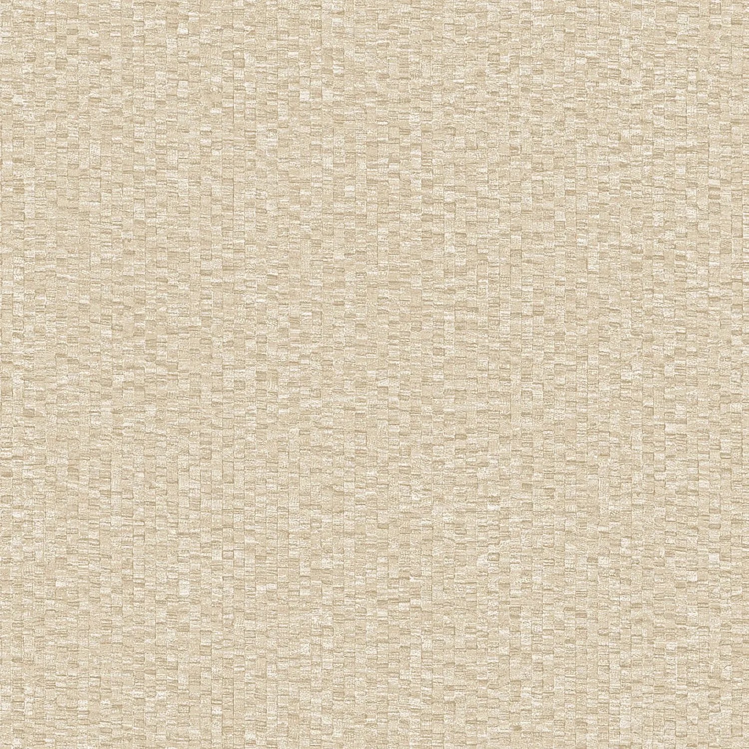 PROFHOME Lc522203-Di Uni Tapete Struktur Beige Hell-Elfenbein Creme-Weiß 0,53 m x 10,05 m  5,33 m2