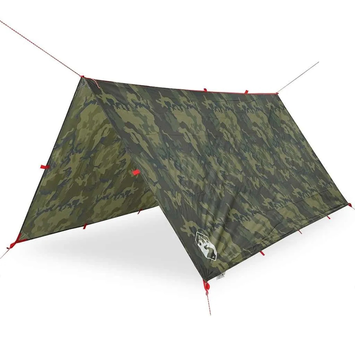 vidaXL Tarp Tarnmuster 366x306 cm Wasserdicht 4009596