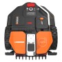 Worx Landroid Vision L1300 WR213E Mähroboter, Frontansicht. Rasenroboter ohne Begrenzungskabel.
