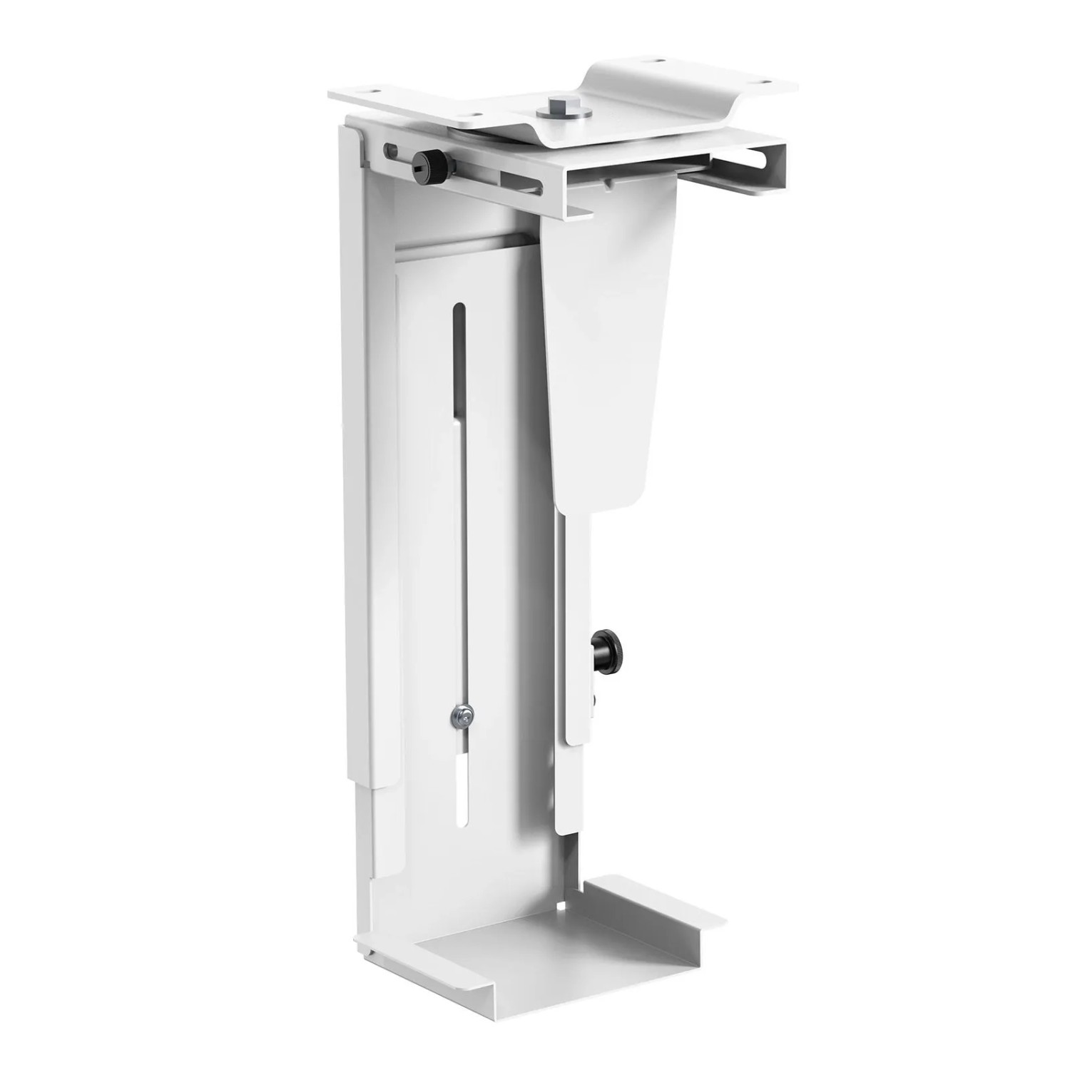 Thumbnail - SOTECH CAVO Unterbau Computerhalterung CH-360-W mit 360 Grad Drehung Tragfähigkeit Bis 10 kg Weiß