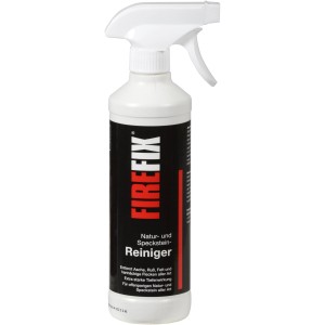 Firefix Natursteinreiniger in Sprühflasche für Kamin- & Ofenzubehör.