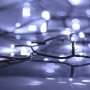 vidaXL Lichterkette mit 600 kaltweißen LEDs für Innen und Außen, 60m.