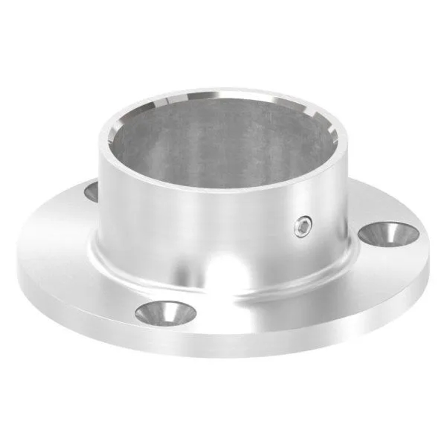 FeNau Wand Und Bodenanker Maße Ø 80x6 mm Für Rundrohr Ø 42,4 mm V4A