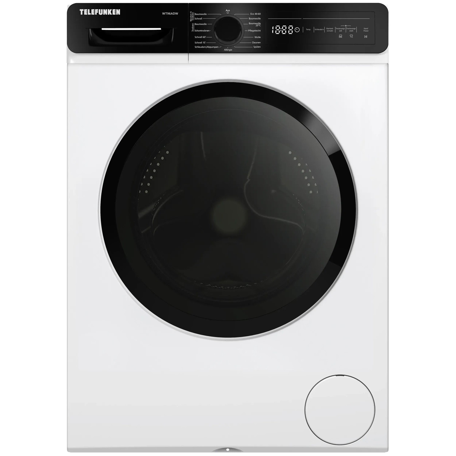 Telefunken Waschtrockner Kombi 9 kg Waschen 6 kg Trocknen Waschmaschine mit günstig online kaufen