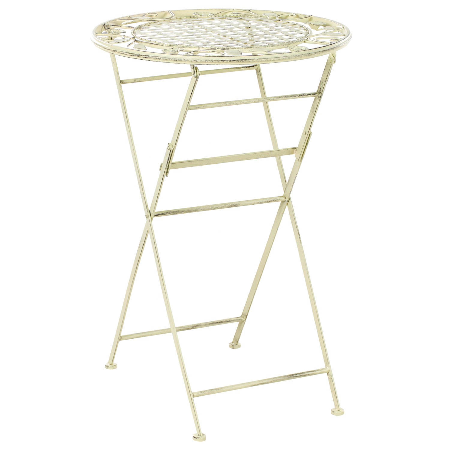 Beliani Klappbarer Tisch BIVIO Hellgrün 60x60x89 günstig online kaufen