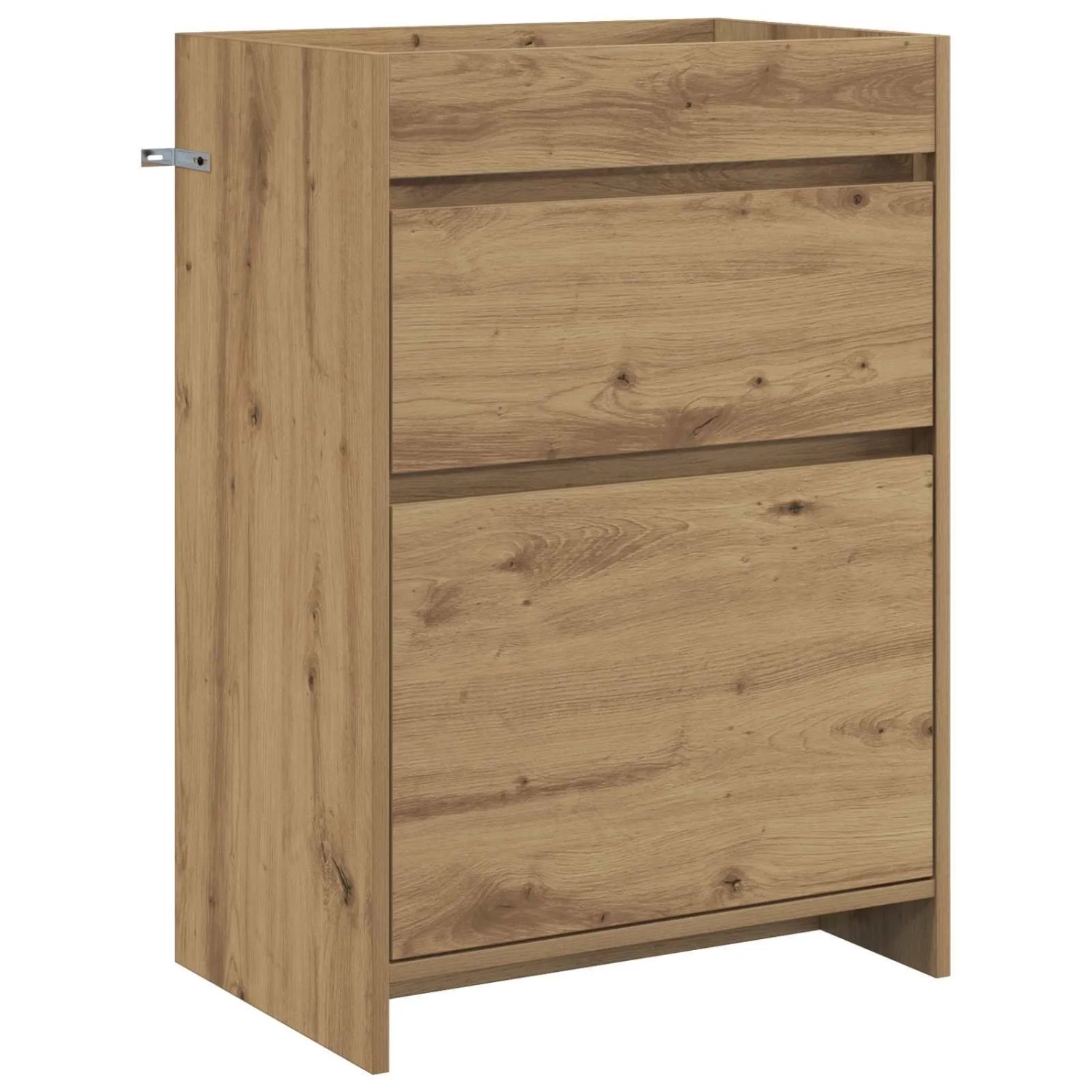 vidaXL Badunterschrank Artisan-Eiche 56 x 37,5 x 81 cm Holzwerkstoff 890735