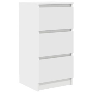 vidaXL Sideboard Weiß 37,5x35x76 cm Holzwerkstoff 861724