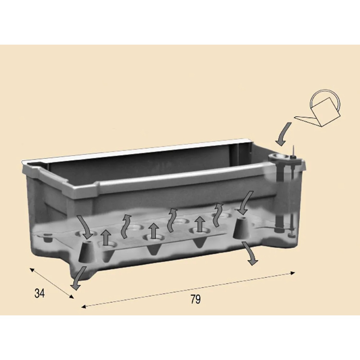 pflanzstäbe grün 120 cm bellissa Pflanzstab 120 cm Ø 11mm – Rasenkante 24 main image 0
