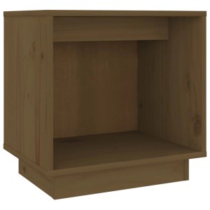 Nachttisch aus Kiefer Massivholz, honigbraun, 40x30x40 cm. Modell 1.