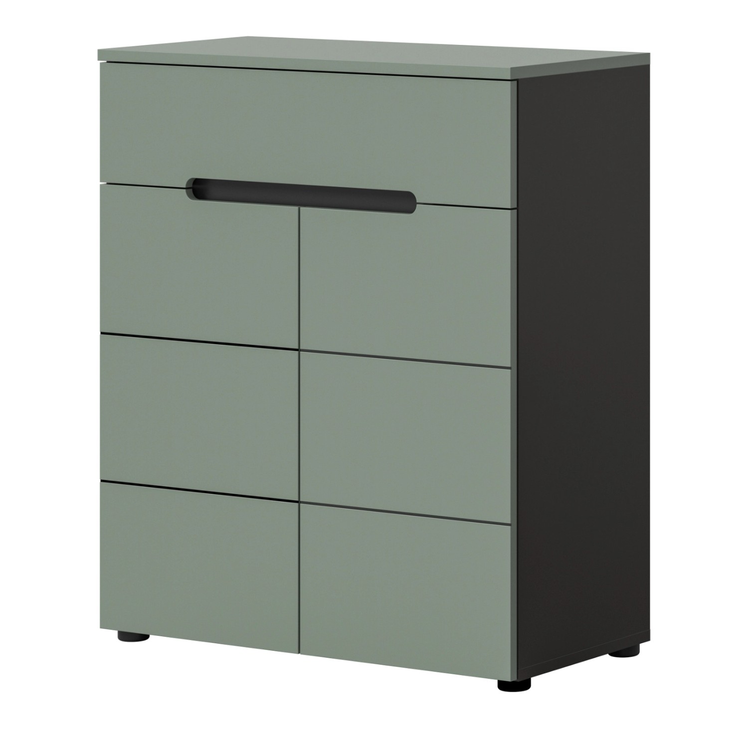 Inn.Furn Schuhkommode in Salbei und Grau 80 cm Cooper günstig online kaufen