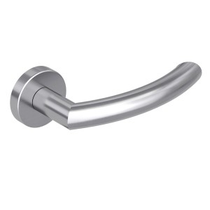 Novadoors Türgriff Nova Amico, Edelstahl, rosettenlos für Innentüren.