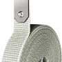 Schellenberg Gurtfix Reparaturset Maxi, 23 mm, Grau, mit aufgerolltem Rollladengurt und Befestigung.