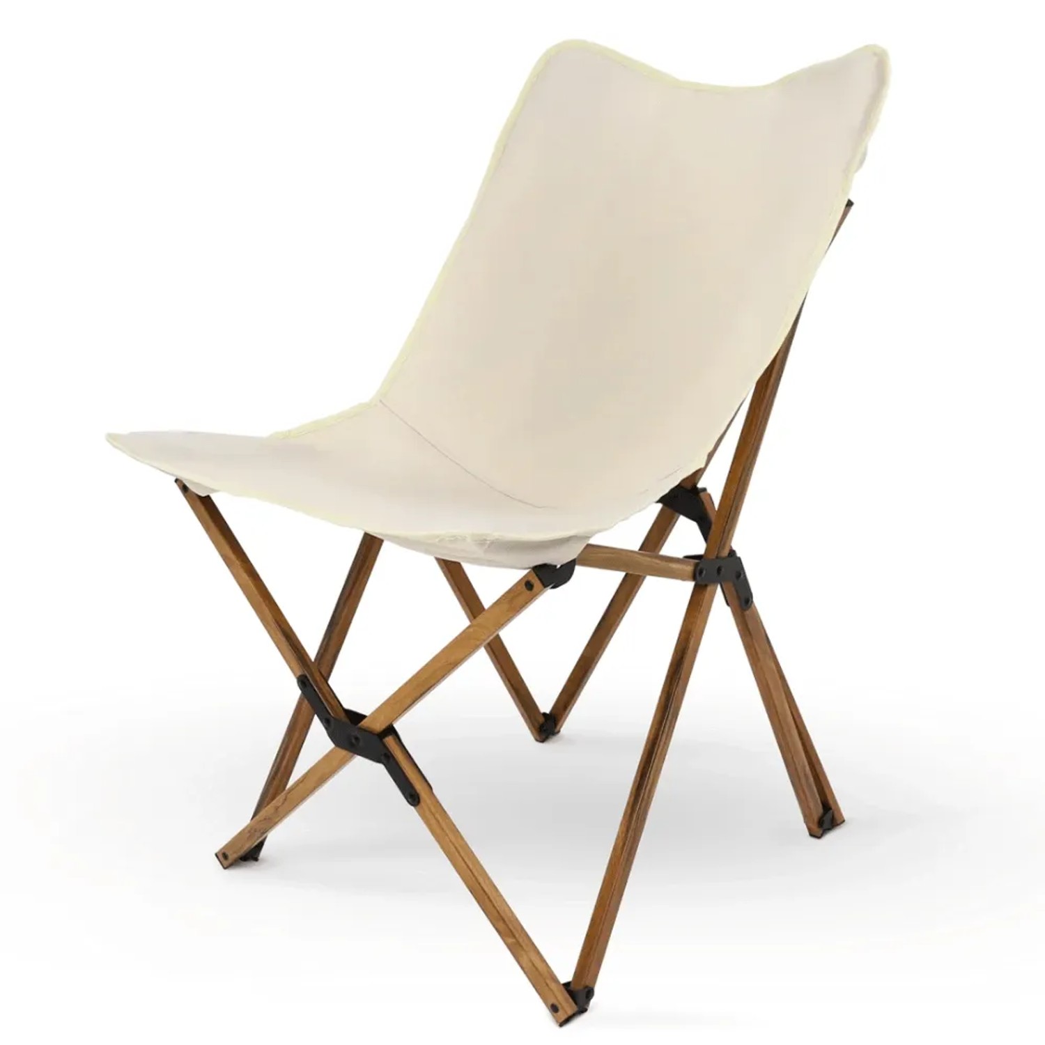 DELUKE Campingstuhl Faltbar bis 120kg MILIA Klappmechanismus Leichter Angelstuhl Klappbarer Stuhl Klein für Camping Fest...