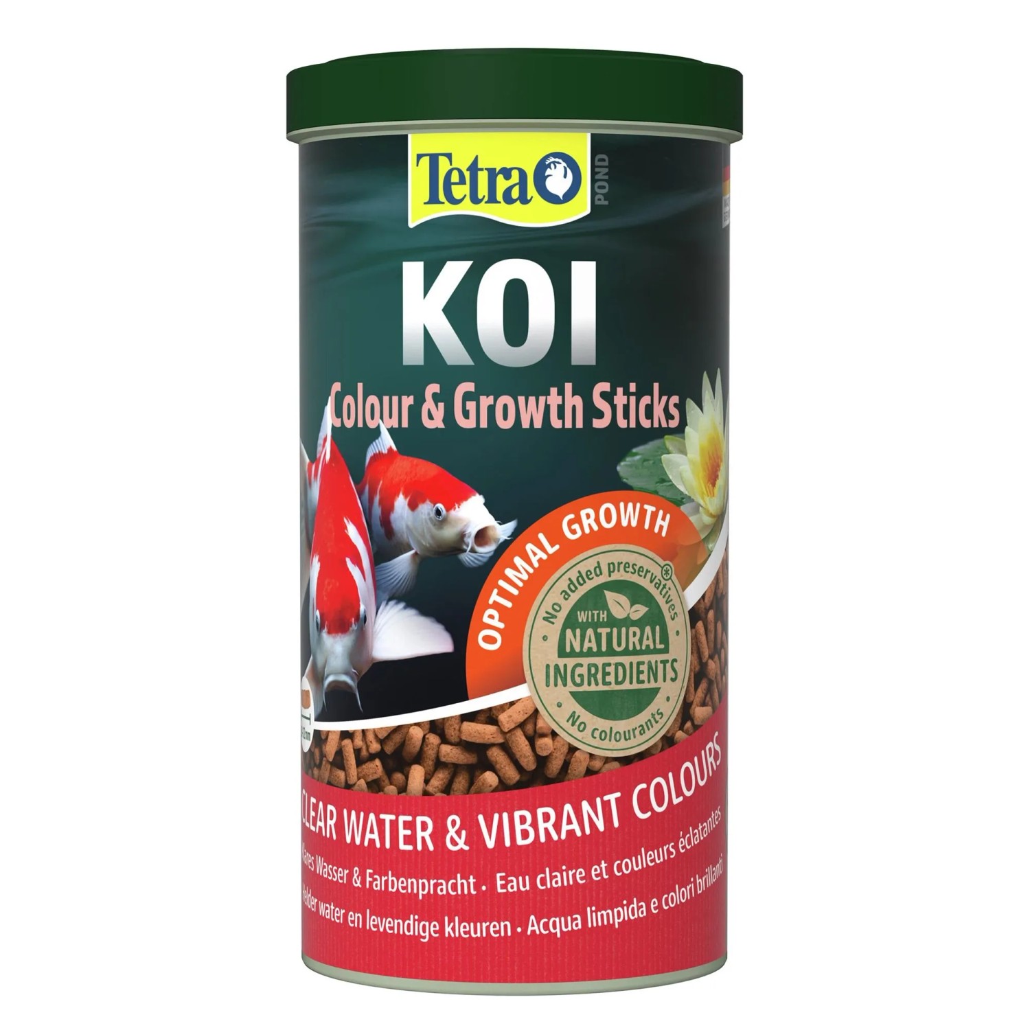 Tetra Pond Teichfutter Koi Sticks Colour & Growth 1 l