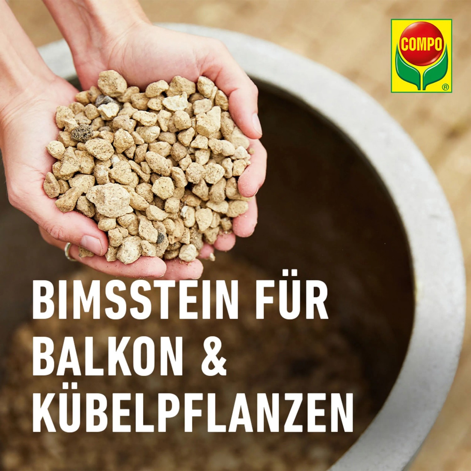 Compo BIO Granuplant® Drainage- und Pflanzgranulat 1 x 40 l