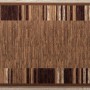 Beiger RugsX Läufer Adagio mit Antirutsch-Rücken, braunem Streifenmuster. Robuster Polyamid-Teppich 57x250cm.
