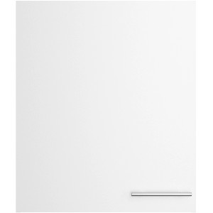 Optifit Oberschrank Bengt932, 60 cm, weiß, mit Edelstahlgriff. Küchen-Hängeschrank für mehr Stauraum.