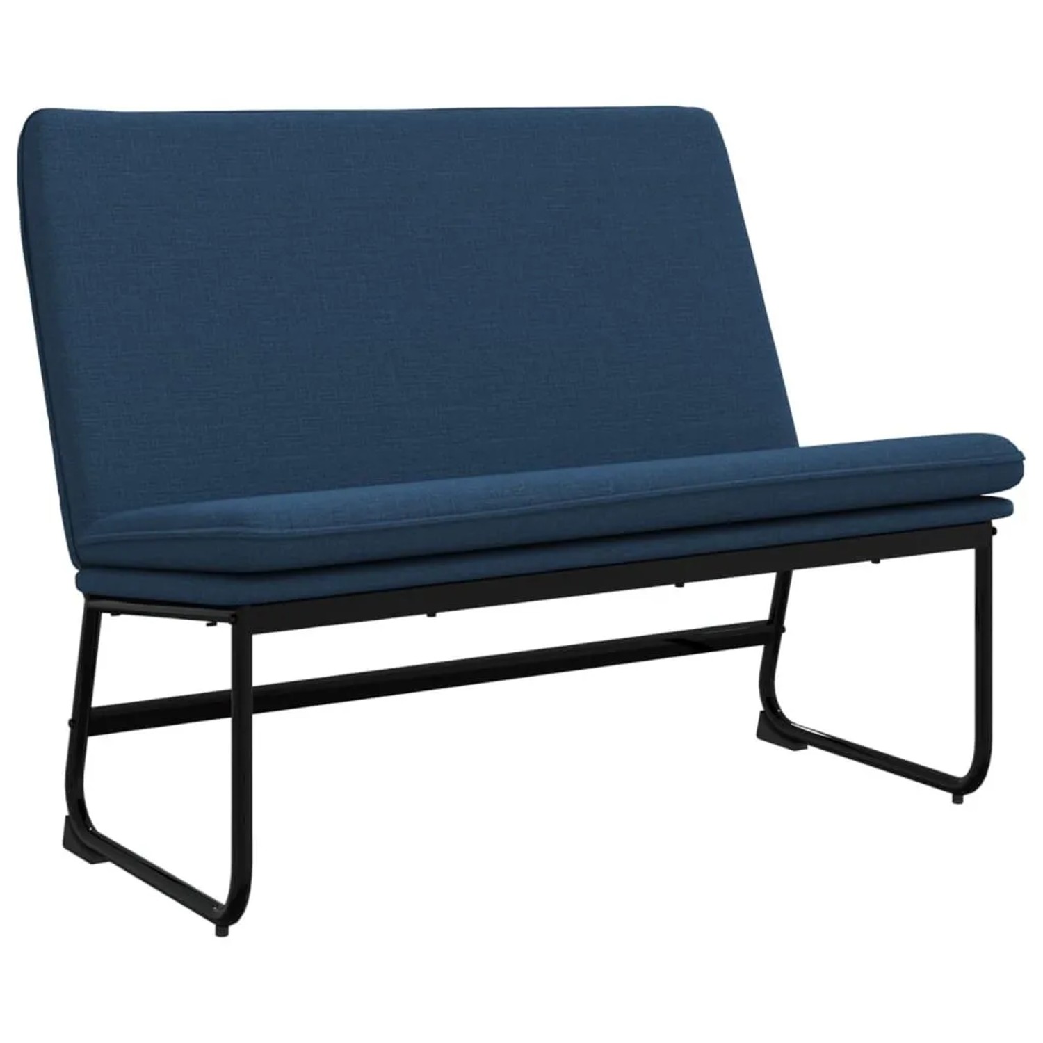 vidaXL Sitzbank Blau 100x75x76 cm Stoff 351328