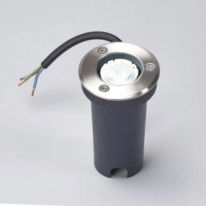 Lucande LED Bodeneinbauleuchte Kenan 9616035 Wasserdicht Modern in Alu 1-flammig