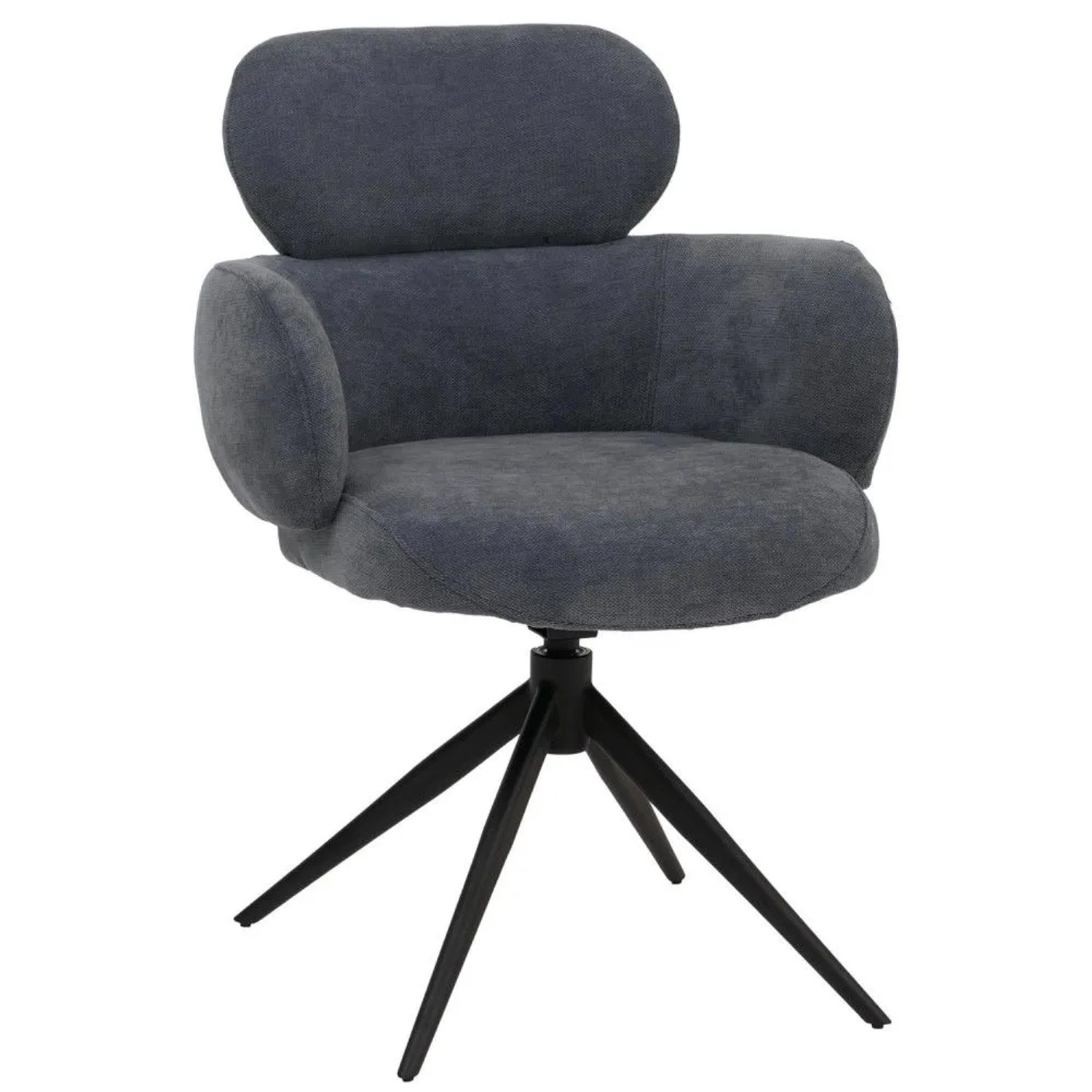 MCW Esszimmerstuhl O77 Grau-Blau