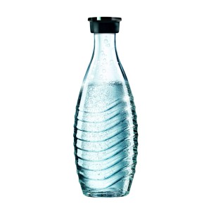 SodaStream Glaskaraffe für Wassersprudler, 600ml, spülmaschinengeeignet.