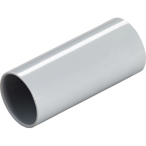 Graue Muffe EN 20 für starre Isolierrohre, 5er-Set aus Kunststoff.