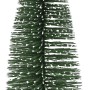 Grüner Deko-Tannenbaum aus Kunststoff, 20 cm hoch, für weihnachtliche Stimmung.