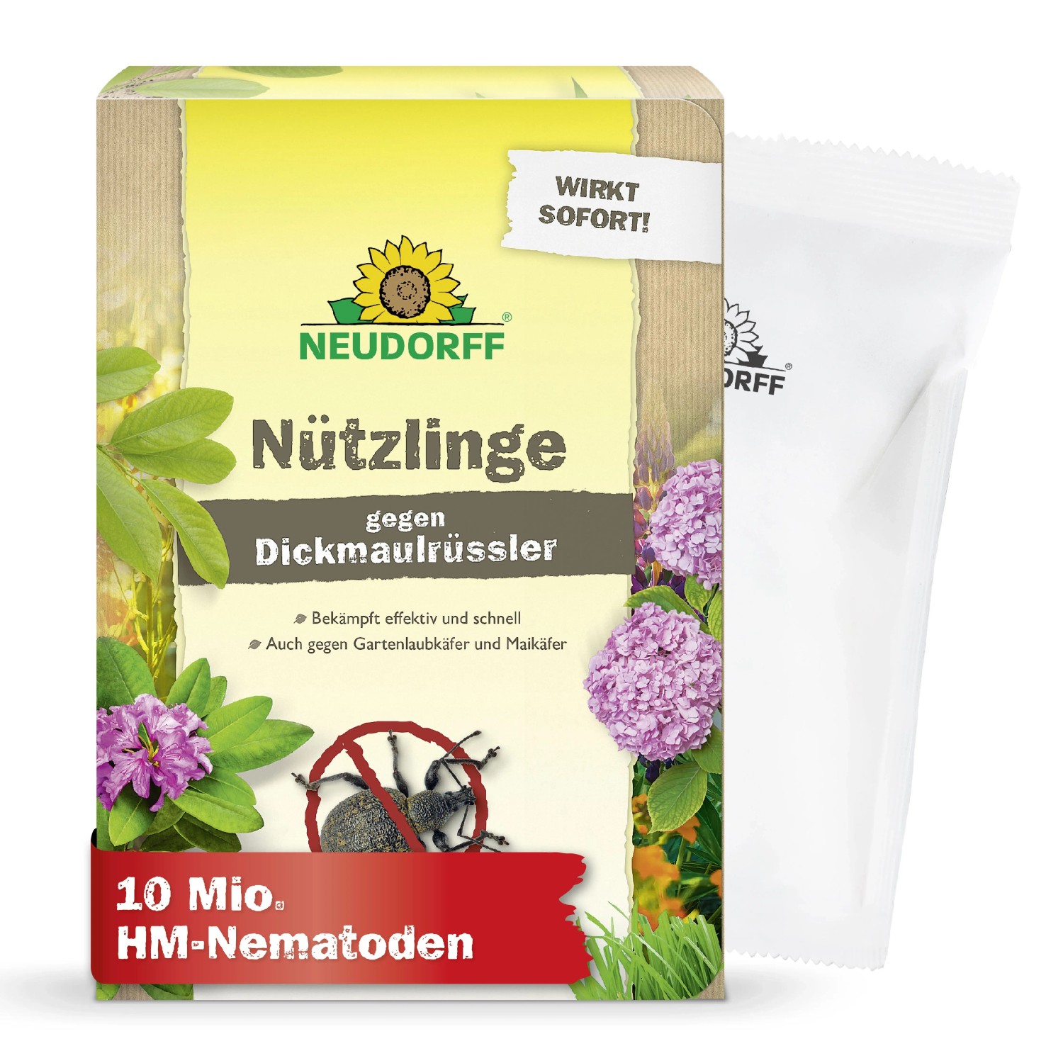 Neudorff Bestellkarte Nützlinge Gegen Dickmaulrüssler 20 m²