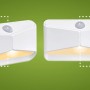 Mr.Beams MB710Amber Batterieleuchte mit Bewegungssensor, Nachtlicht für Innen & Außen.