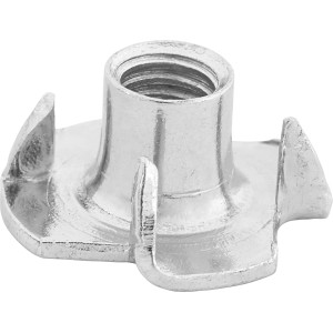 Einschlagmutter M4 x 6 mm Stahl Feuerverzinkt 8 Stück
