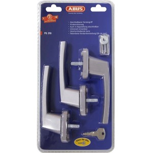 Abus Fenstergriff FG210 S, 3er-Set, abschließbar, für erhöhte Sicherheit und als Kindersicherung.