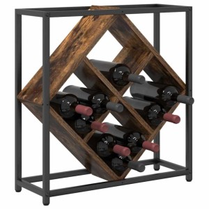 vidaXL Weinregal Geräucherte Eiche 51 x 18 x 52,5 cm Holzwerkstoff 868221