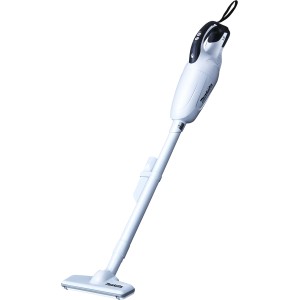 Weißer Makita Akku-Staubsauger DCL181FZW Solo für Nass- & Trockenreinigung.