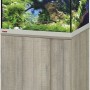 Eheim VivalineLED 150 Aquarium-Komplettset, Eiche Grau, 150 Liter, mit Pflanzen und Deko.