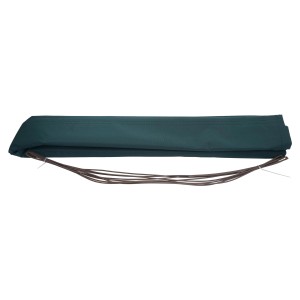 Ersatzbezug in Blau-Grün für MCW Markise H27 aus Polyester, wasserabweisend und UV-beständig.