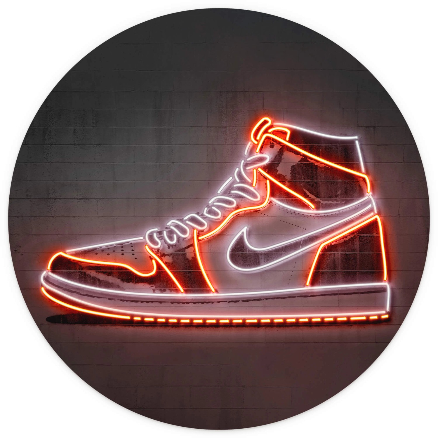 Erfurt Fototapete Vlies Sneaker Reklame Ø 140 cm