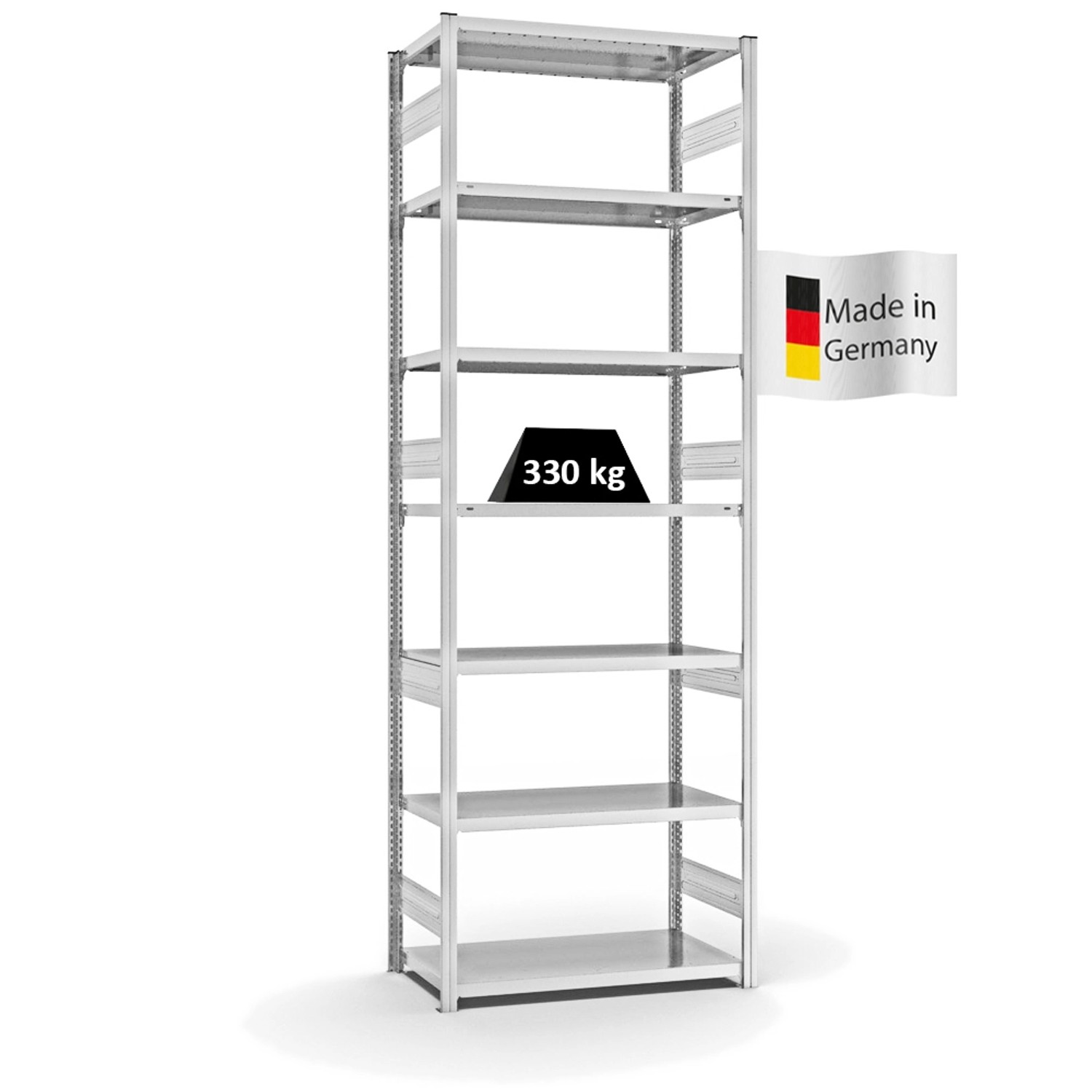 PROREGAL Fachbodenregal Stecksystem T-Profil Heavy-Duty Grundregal HxBxT 30 günstig online kaufen